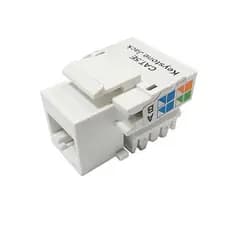 Conector Rj45 Utp Fêmea Cat6 Branco Keystone 64801 1 unidade