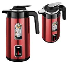 Chaleira Elétrica Térmica Bule Com Tampa Inox 1,8L 110V e 220V Linha Premium Top