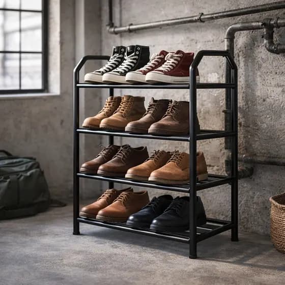 5 Andares 15 Pares Premium Sapateira De Porta Organizadora Para Sapatos Organizador Quarto Sapateira
