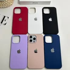 Capa para iPhone 12 12Pro 12ProMax protetora de silicone de veludo premium