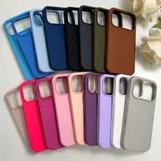 Capinha Case Silicone Aveludada Alta qualidade Para iPhone 17 17Pro 17ProMax Premium