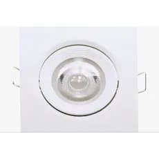 Spot LED Quadrado, ideal para iluminação interna. Design moderno e elegante, proporciona uma iluminação suave