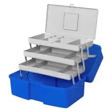 Caixa Organizadora Maleta Fashion Bag Pesca Manicure Odonto 3 Bandejas