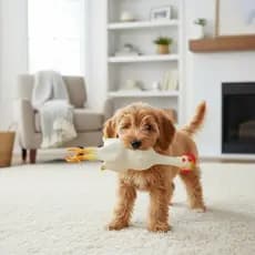 Brinquedo Mordedor para cães Textoy Frango Latex Resistente | Durável | CORES SORTIDAS