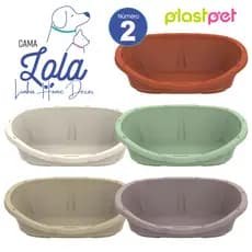 Cama Pet Lola N°2 para cães e Gatos | 52x39x16cm | Home Decor | Pés Antiderrapante | 5 cores novas