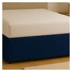 Saia Cama Box Matelada Microfibra – Enxoval de Cama Elegante Queen Branco