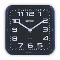Relógio de Parede Quartz Quadrado Para Todos Tipos de Ambientes - Maxtime