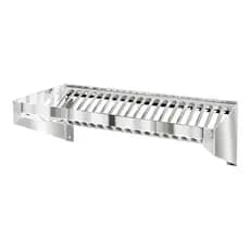 Escorredor 20 Pratos Parede Fixo Inox Industrial Bar Hotel Restaurante