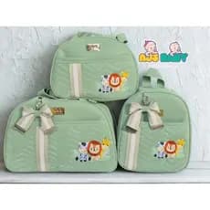 kit de bolsa Maternidade e Mochila Safari (3 Peças)