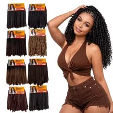 Pacotão Cabelo Nina Softex Cacheado Original 380g
