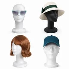 Cabeça De Isopor Porta Peruca Profissional Lace Wig