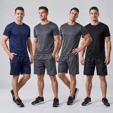 KIT 4 BERMUDAS MASCULINA ESPORTIVA E PARA DIA A DIA BERMUDA ADULTO PARA ACADEMIA