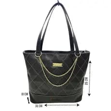Bolsa Feminina Saco Com alça estilosa Espaçosa & Corrente fechamento Zíper