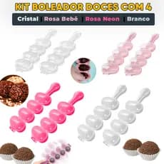 Forma Boleador Enrolador de Doces Brigadeiro Beijinho Sushi