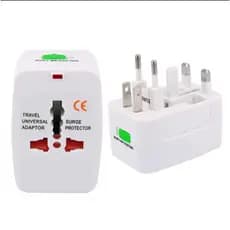 Kit 2 Adaptador de Tomada Universal Viagens Internacionais