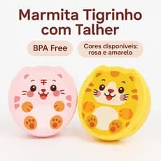 Marmita para Crianças Infantil com Talher