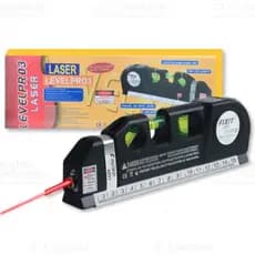 Nível Laser Pro3 Trena Prumo 3 Pontos