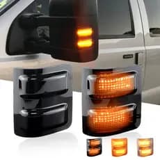 2 Pçs LED Espelho Lateral Luz Para Ford F250 F350 F450 F550 2008-2016 12V De Sinal De Volta