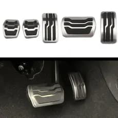 Pedais De Gás Para Carro Em Aço Inoxidável , Pedal De Freio De Embreagem Ford Focus 2 3 4 MK2 MK3 MK4 RS ST 2005-2020 Ku