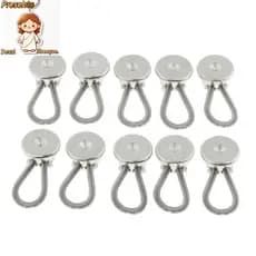 [10x Extensores De Colarinho/Extensor De Pescoço/Botão De Para Expansão De Camisas Masculinas