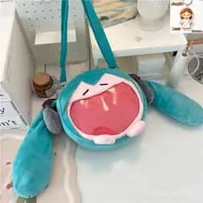 Mochila Itabag Anime Vocaloid Miku, Estilo Casual, 25 * 25cm, Mochila de Viagem de Cantora Virtual, Bonita