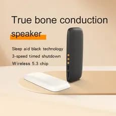 YWD-T1 travesseiro de condução óssea alto-falante Bluetooth 5.4 travesseiro sem fio sob o sono alto-falante 20 horas de