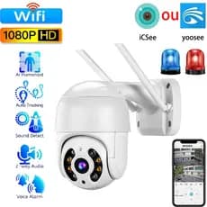 Wifi Câmera iCSee OU yoosee De Segurança Visão Noturna Sensor De Movimento Ip Sirene Monitoramento