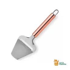 Plaina/Cortador de Queijo Inox Rose Gold – Elegância e Precisão - ENVIO IMEDIATO