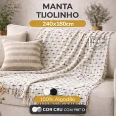 Manta Para Sofá 3x1,80m e outros tamanhos Gigante Luxo GRANDE  Premium De Algodão Capa Decorativa Protetora
