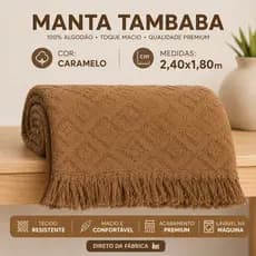 Manta para Sofá Gigante, vários tamanhos Luxo Premium Fibra Algodão Para Cama Decoração e Conforto