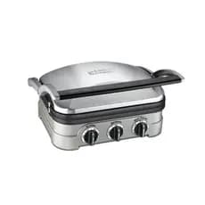 Sanduicheira e Grill 5 em 1 Semipro Inox 127V Cuisinart ® - GR-4NCBR
