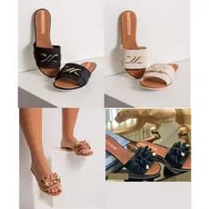 Sandalia Rasteira Feminina Moleca Dia a Dia Leve Confortavel