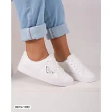 Tenis Vizzano ORIGINAL dia a dia trabalho confortavel branco 1592