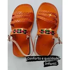 Sandalia de Couro Sandalia feminina Sandalia Moana Sandalia de couro legitimo
