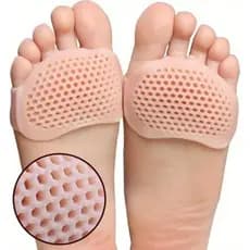 Mini Palmilhas Protetor para Pés Silicone Design Favo de Mel Respirável Macio Confortável
