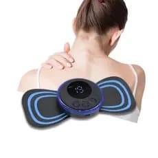 Mini Massageador Portátil Recarregável Alívio Dor Muscular Pescoço Coluna Pernas Braços