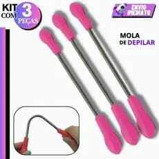 Mola Depiladora Facial 3 Unidade Remove Pelos Pela Raiz Produto de Alta Qualidade