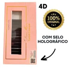Cílios Decemars W 4D Volume Egípcio | Original C Selo|  Extensão De Cilios | Fio a Fio | Adesivo