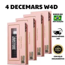 Kit 4 Cílios Decemars W 4D Volume Egípcio | Original C Selo|  Extensão De Cilios | Fio a Fio | Adesivo