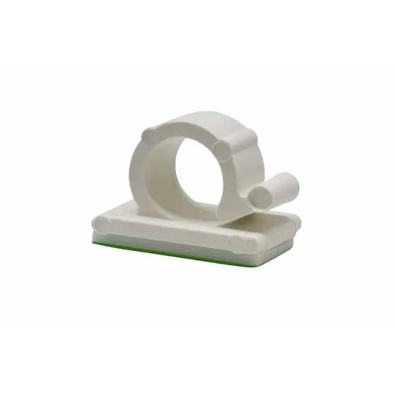 Organizador De Fios e Cabos Mz Clip 9mm - Branco ou Preto