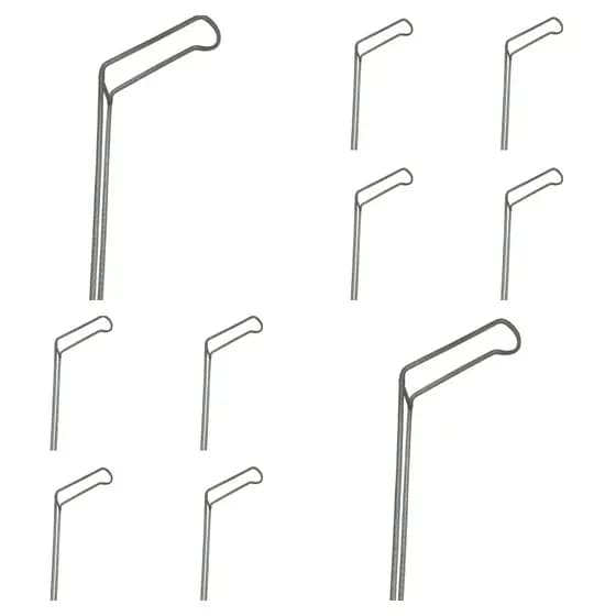SUPORTE PARA VARA DE PESCA 25CM KIT 10 pç