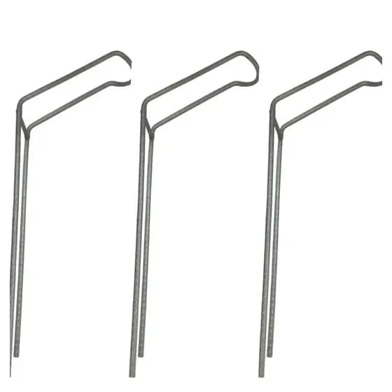 SUPORTE DE VARA DE PESCA 25CM KIT C/ 3
