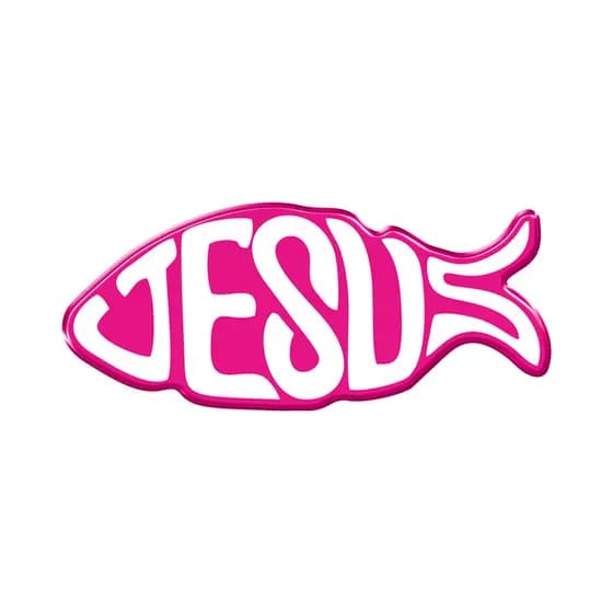 Adesivo DECORATIVO Para Veiculo, MOTO, CAPACETE, Em Relevo Facil Aplicação JESUS
