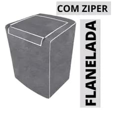 Capa Maquina De Lavar Brastemp Consul Eletrolux 10kg 11kg 12kg - Vida Pratika
