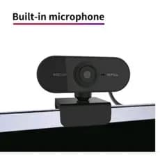 Webcam Full HD 1080x1920P 2Mp Com  Microfone Embutido