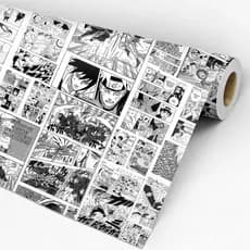 Adesivo Papel de Parede 3x50cm Anime Tema Naruto
