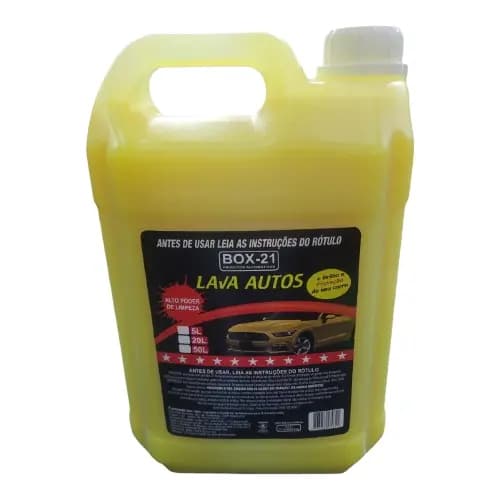 Shampoo Automotivo Lava Autos Concentrado Com Cera Carnaúba 5 Litros - Ortemax