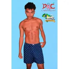 Cueca Samba Canção Masculina Adulto em Liganete Pijama Confortável P M G GG