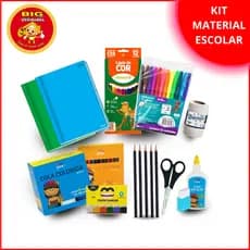 Kit Material Escolar Infantil 1º ao 5º ano Lista escolar