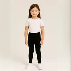 Kits 3, 6, 9 Calças Legging Infantil Juvenil Sortidos De Cotton Menina Confortável do 1 ao 14